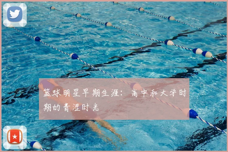 篮球明星早期生涯:高中和大学时期的青涩时光
